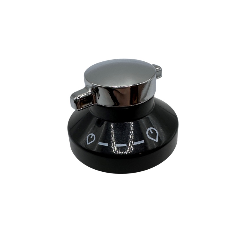 Knob Control H/P Sbs Blk/Sil