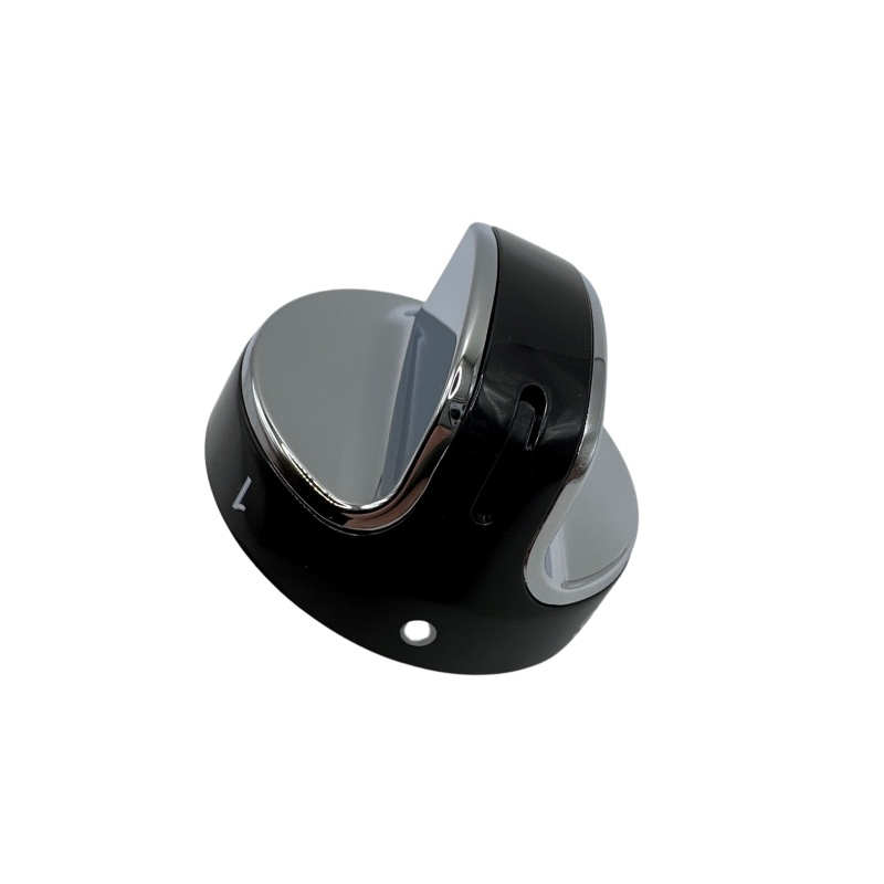 Knob Fs Elec H/P/  Blk/Chr