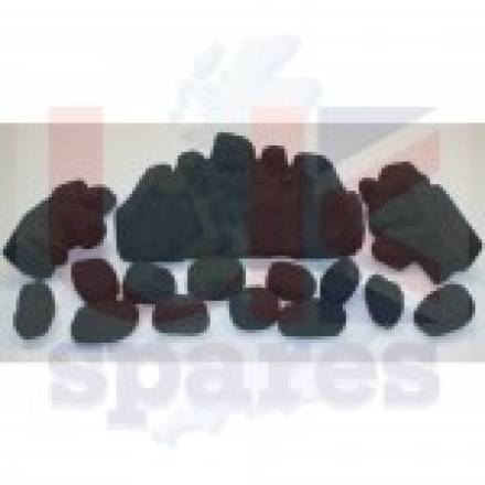 Ceramics Set Coal C1 (Moulded)