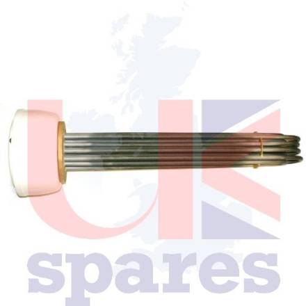 27" 36KW Superloy Immersion Heater