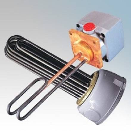 30" 3KW Superloy Immersion Heater